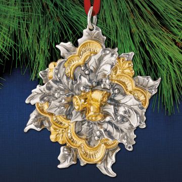 2023 Buccellati Holly & Bells Annual Sterling Ornament image