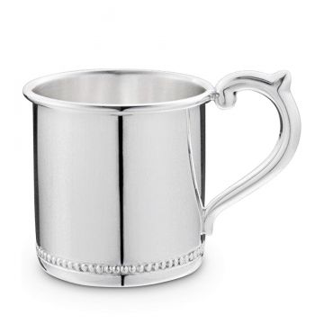 Cunill Beaded Sterling Baby Cup image