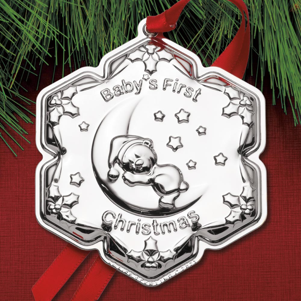 Sterling Collectables: 2022 Empire Silver Baby's First Christmas