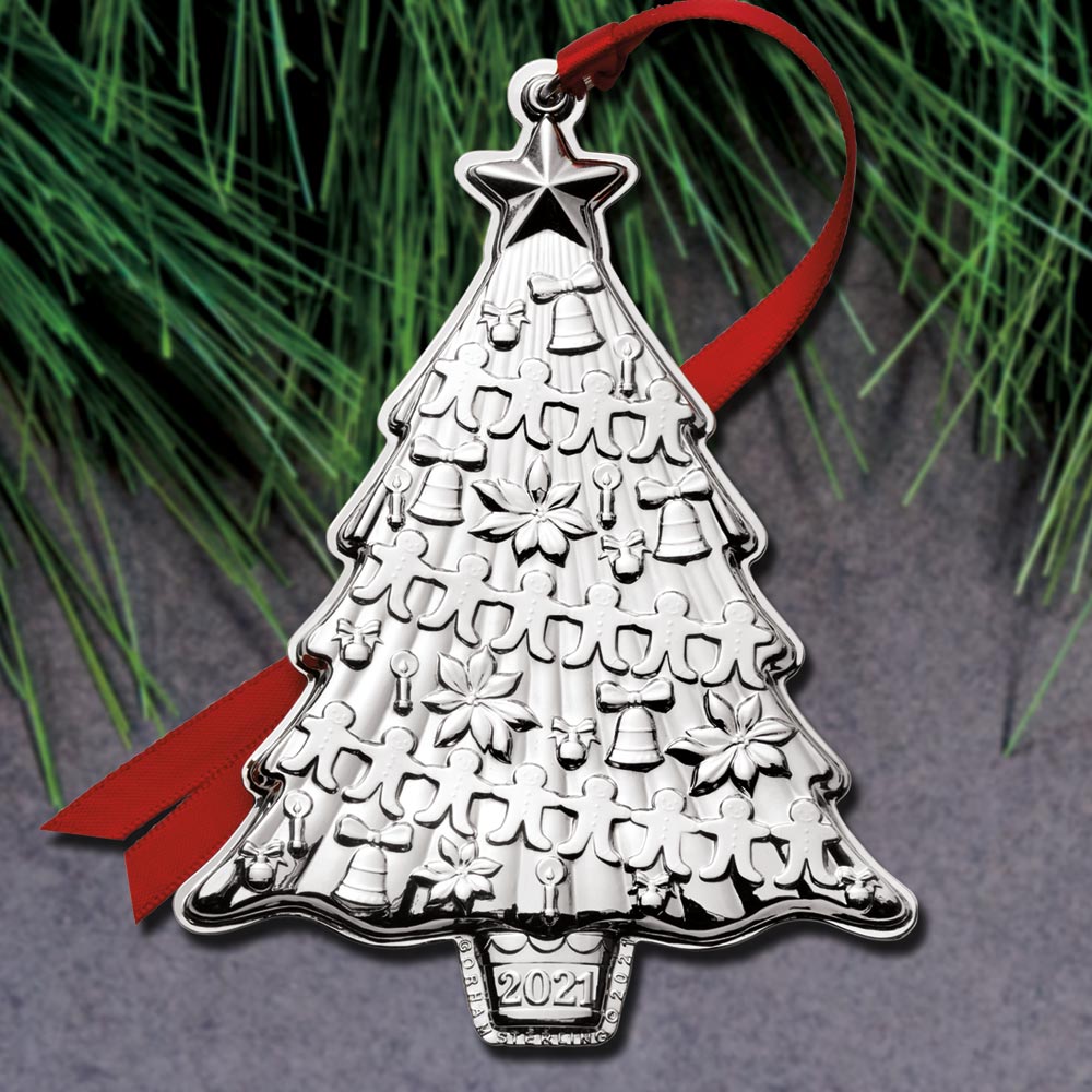 Sterling Collectables 2021 Gorham Christmas Tree 5th Edition Sterling