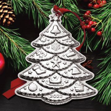 2023 Gorham Christmas Tree 7th Edition Sterling Ornament image