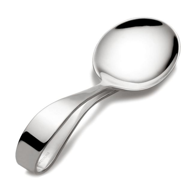 Sterling Silver Long Handle Baby Spoon