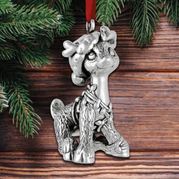 Horsefeathers Sterling Dasher Buck Sterling Ornament image