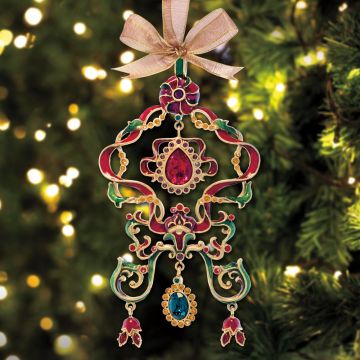 2022 Jay Strongwater Annual Holiday Ornament image