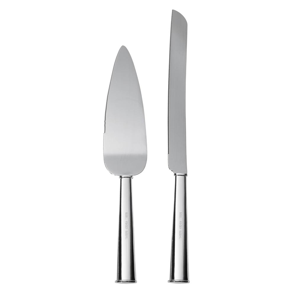 Darling Point "Mr. and Mrs." 2-piece Dessert Set