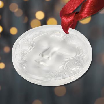 2022 Lalique Masque de Femme Annual Crystal Ornament