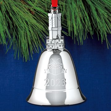 2023 Lenox Annual Musical Bell Silverplate Ornament