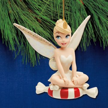 2024 Lenox Tinker Bell on Peppermint Porcelain Ornament