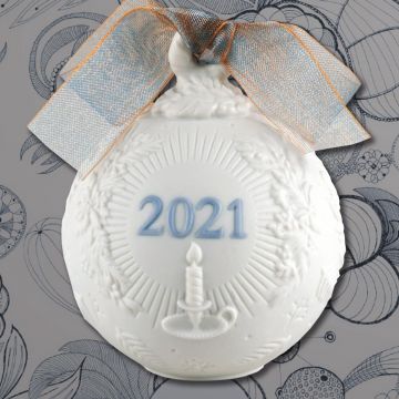 2021 Lladro Annual Ball Porcelain Ornament