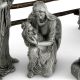 Michael Aram Nativity Figurine Set Silver Tone