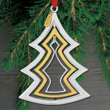 2021 Nambe Annual Silverplate & Goldplate Ornament