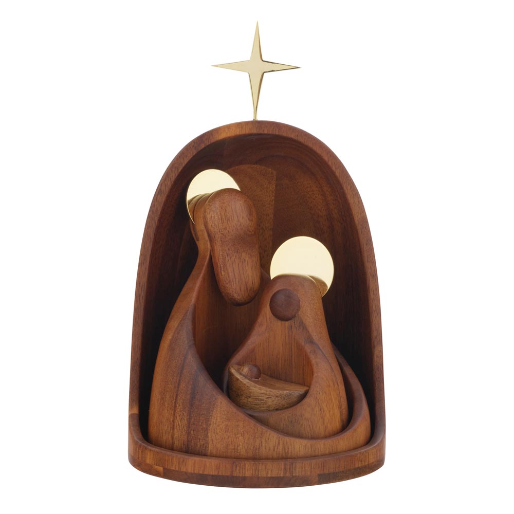 Sterling Collectables Nambe Nested Nativity Figurine Set