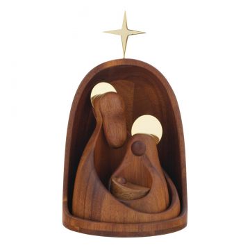 Nambe Nested Nativity Figurine Set