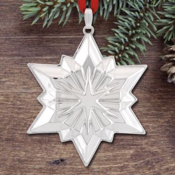 2021 Reed & Barton Holiday Star 5th Edition Sterling Ornament image