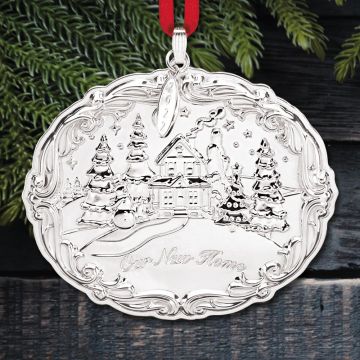 2022 Reed & Barton Our New Home Sterling Ornament