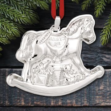 Sterling Silver Christmas Ornament Details about   LENOX Reed & Barton North Pole Bound 9th Ed 