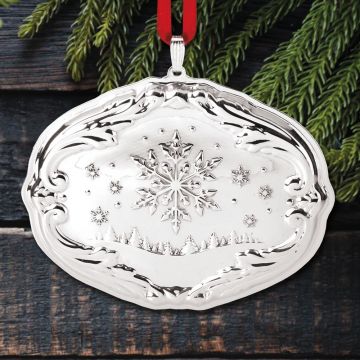 2022 Reed & Barton Songs of Christmas 19th Edition Sterling Ornament image