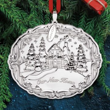 2023 Reed & Barton Our New Home Sterling Ornament