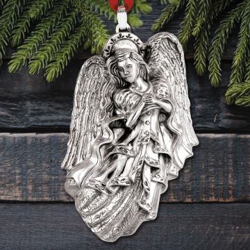 2003 Reed & Barton Angel Sophia 1st Edition Sterling Ornament image