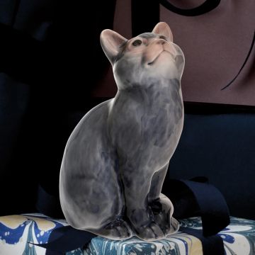 2022 Royal Copenhagen Cat Annual Figurine Ornament