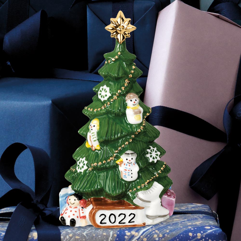 Sterling Collectables 2022 Royal Copenhagen Annual Christmas Tree Figurine
