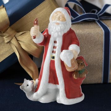 2021 Royal Copenhagen Annual Santa Figurine image