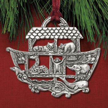 Seagull Pewter Noah’s Ark Ornament