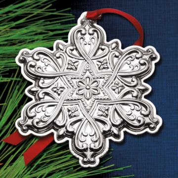 2022 Towle Old Master Snowflake 33rd Edition Sterling Ornament