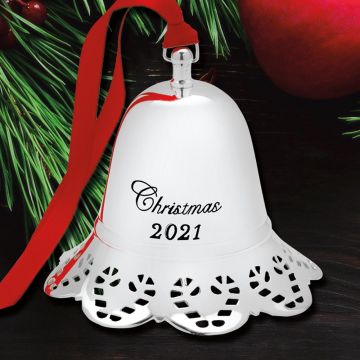 2021 Towle Music Bell 41st Edition Silverplate Ornament