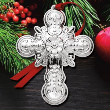 2021 Towle Cross 29th Edition Sterling Ornament