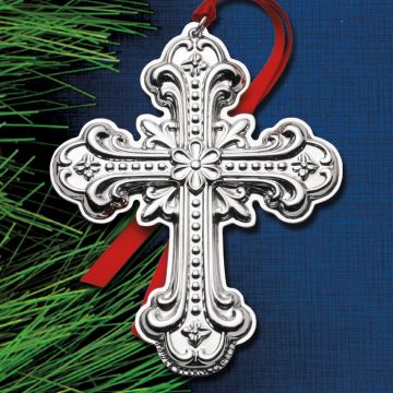 2022 Towle Cross 30th Edition Sterling Ornament