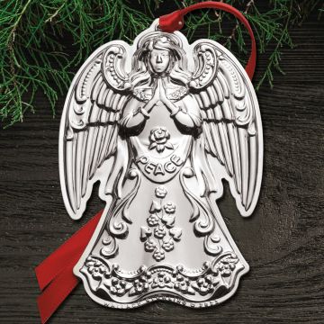 2023 Wallace Angel 23rd Edition Sterling Ornament image