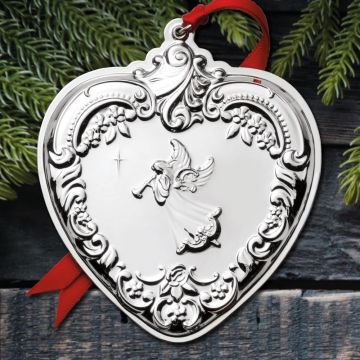 2021 Wallace Heart 30th Edition Sterling Ornament