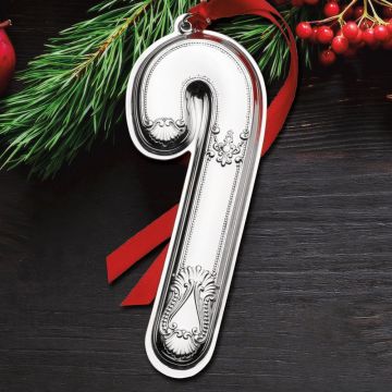 2022 Wallace Candy Cane 15th Edition Sterling Ornament
