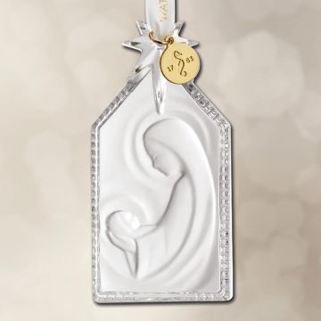 Waterford Nativity Crystal Ornament