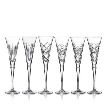 Waterford Winter Wonders Clear Crystal Flute Set image