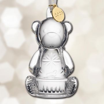 2023 Waterford Baby's First Christmas Bear Crystal Ornament
