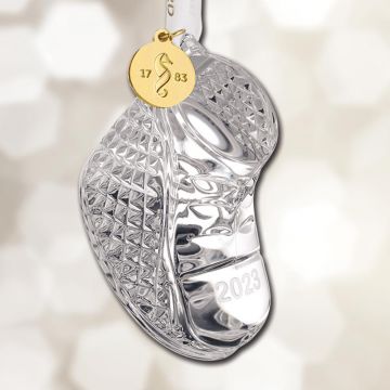 2023 Waterford Baby's First Christmas Boot Crystal Ornament