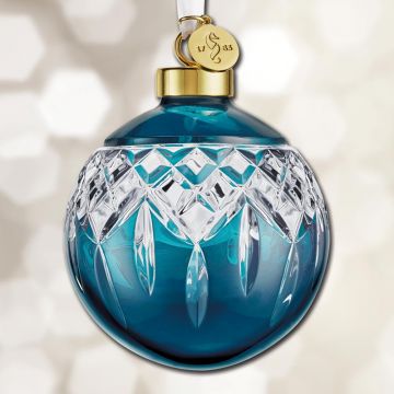 2023 Waterford Lismore Fjord Ball Crystal Ornament