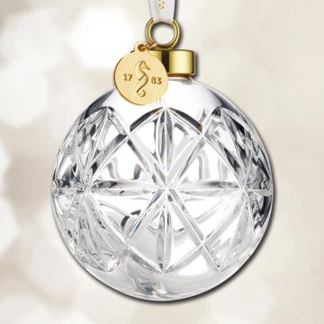 2023 Waterford Bauble Crystal Ornament