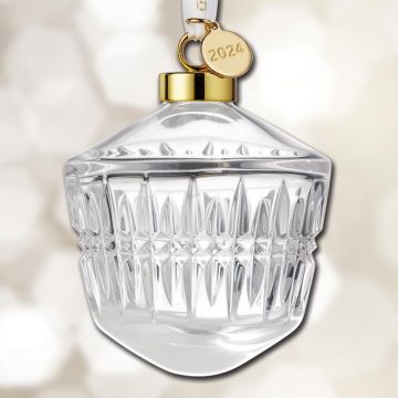 2024 Waterford New Year Celebration Bauble Crystal Ornament