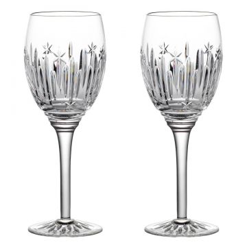 Waterford Winter Wonders Midnight Frost Crystal Wine Glass Set