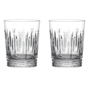 Waterford Winter Wonders Midnight Frost Crystal Double Old Fashioned Set