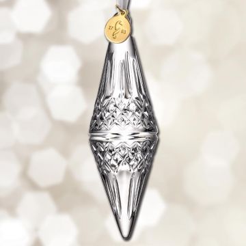 Waterford Lismore Icicle Crystal Ornament