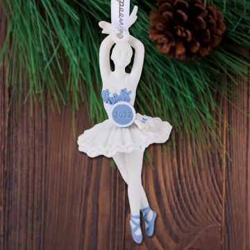 2022 Wedgwood Nine Ladies Annual Porcelain Ornament