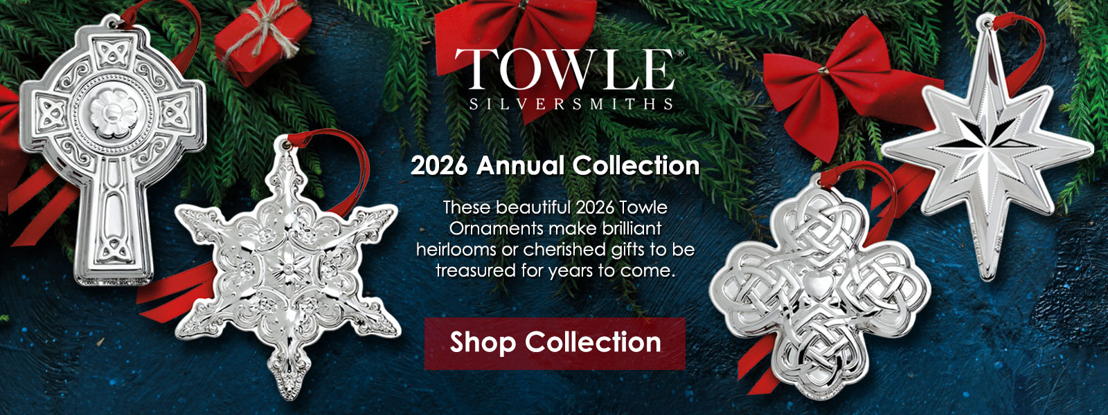 2026 Towle Sterling Ornaments