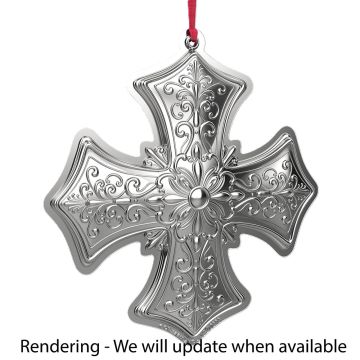 2026 Gorham Cross 13th Edition Sterling Ornament image