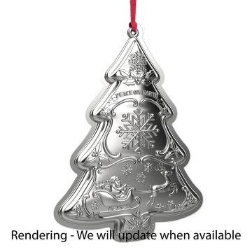 2026 Gorham Christmas Tree 10th Edition Sterling Ornament image