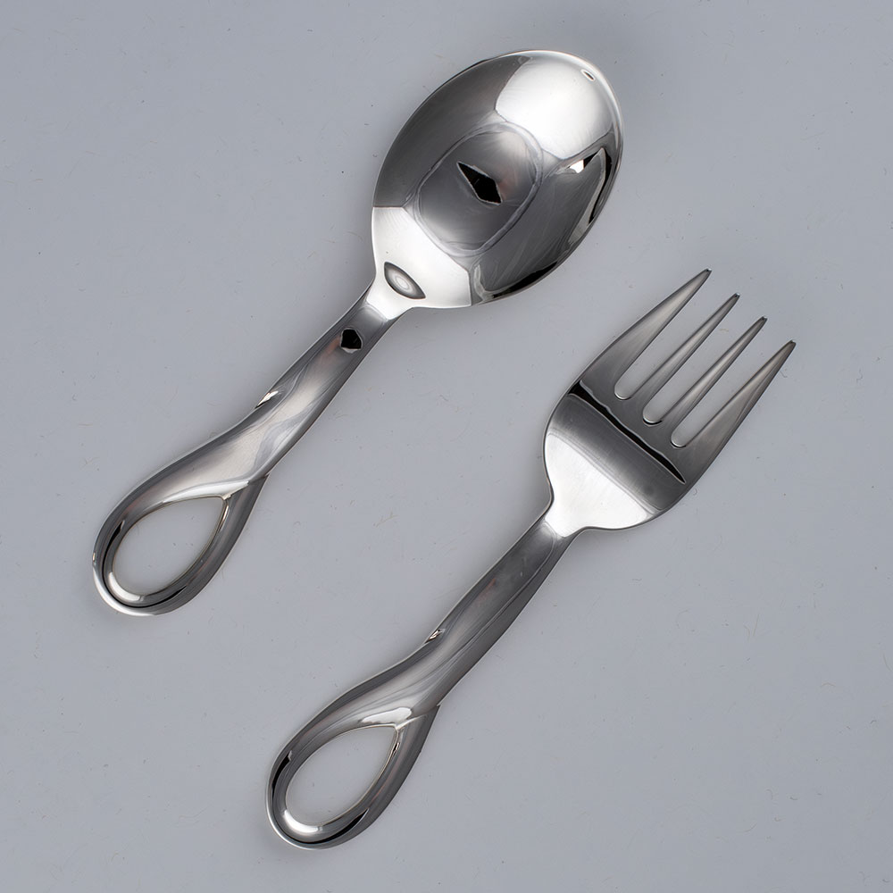 TIFFANY&Co. パドバ フィーディング スプーン Elsa Peretti®:Padova™ Child's Spoon | Tiffany & Co. US