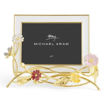 Michael Aram 4 x 6 Wildflowers Photo Frame image